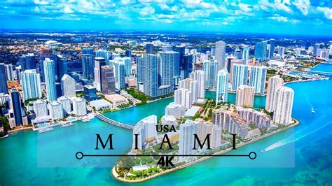 Miami 4k Drone Florida 4k Cinematic Drone Footage Youtube