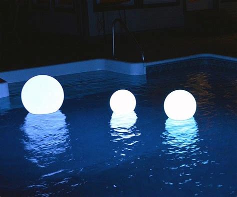 Floating Light Up Globes Floating Lights Floating Pool Lights