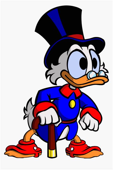 Scrooge Mcduck Ducktales Remastered Hd Png Download Kindpng