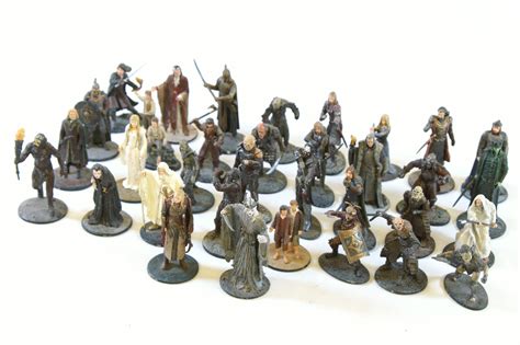 Eaglemoss Lotr Lord Of The Rings Metal Lead Figurine Collection