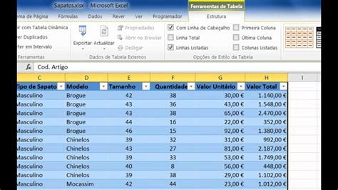 Formatar Como Tabela Excel Para Que Serve EDULEARN