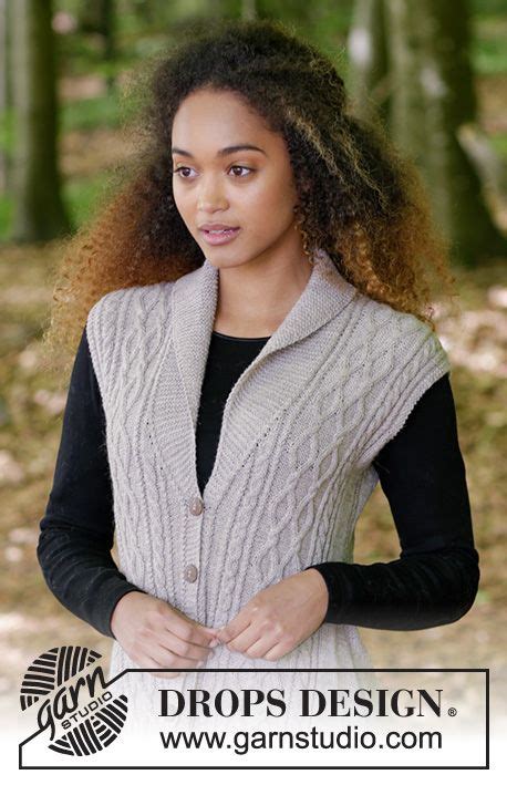 Morgans Daughter Vest Drops 179 13 Free Knitting Patterns By Drops