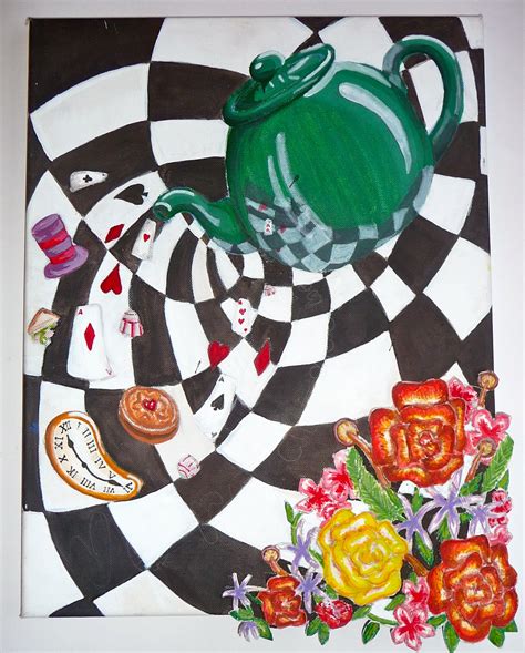 Eleanor Hulme Art Portfolio As Coursework Alice In Wonderland