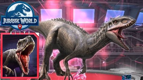 Indominus Rex Unlock Jurassic World Alive Youtube