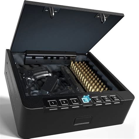 Xdeer S005 Biometric Gun Safes For Pistols Quick Access Pistol Safe