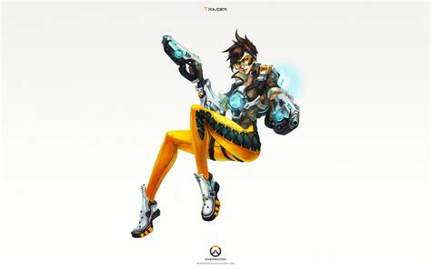 Tracer Overwatch Art 4k Wallpapers Hd Wallpapers Id 17877