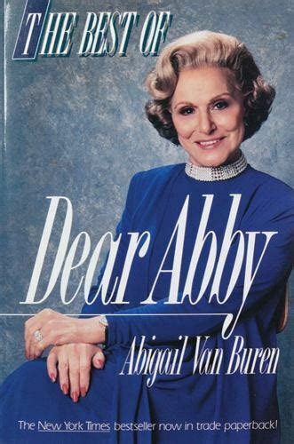 The Best Of Dear Abby By Abigail Van Buren 1989 Trade Paperback For