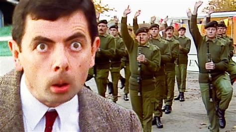Bean usually doesn't recognize when people are mildly flirting with him. Military BEAN | Mr Bean Full Episodes | Mr Bean Official ...