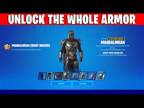 To unlock the full mandalorian skin, just purchase the season 5 battle pass. Fortnite Chapter 2 - Season 5 guide: How to complete ...
