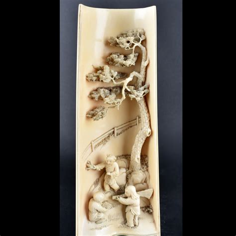 Chinese Ivory Carvings Kodner Auctions