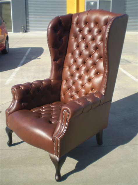 Jaro Upholsterys Bold Extremely High Back Wing Chair Bold Chairs