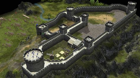 Stronghold 2 Steam Edition Castell Y Bere Siege Battle Youtube