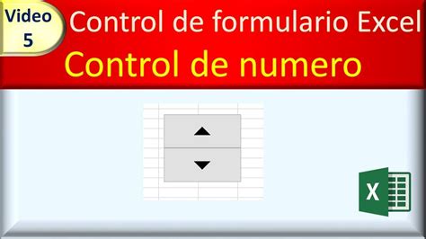 05 Control De Formulario Excel Control De Numero Youtube