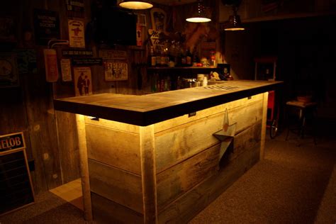 Building Reclaimed Wood Bar Reclaimed Rustics Bars Bars For Home