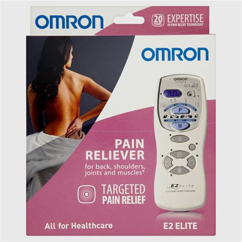 Omron E2 Elite Pulse Massager Hv F127 E Elf International Ltd