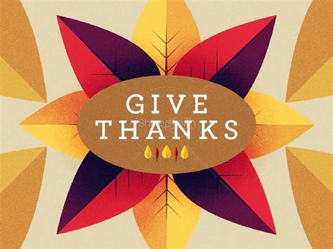 Give Thanks Message Thanksgiving Powerpoint