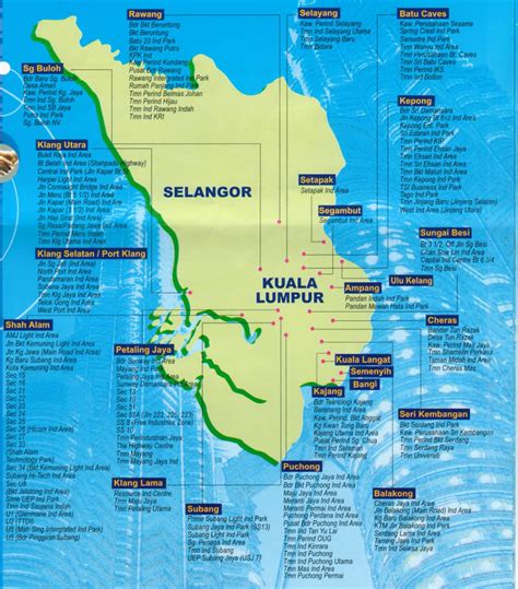 Map Of Kuala Lumpur And Surrounding Areas We Did Not Find Results For