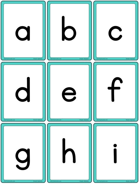 Free Printable Alphabet Cards Esl Flashcards Alphabet Flashcards Vrogue