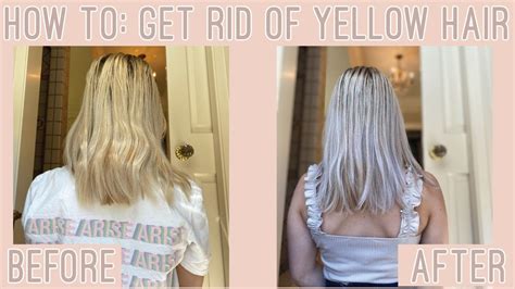 How I Got Rid Of My Yellow Hair Instantly Bold Uniq Review Youtube