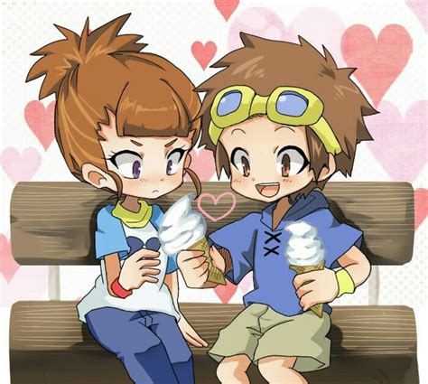 Digimon Tamers Takato Y Rika Anime