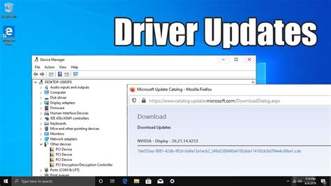How To Installupdate Drivers In Windows 10 Youtube