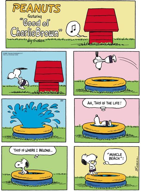 Charles Schulz And His Process Of Drawing Peanuts Snoopy Funny Peanuts Comic Strip Snoopy
