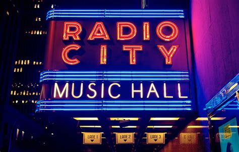 Radio City Music Hall Unik Poster Av Hög Kvalité Photowall