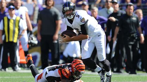 Joe Flacco Critical Of Himself Ravens Offense In Loss To Bengals