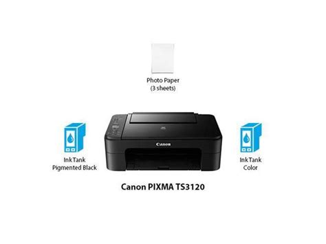 Canon Pixma Ts3120 Bk Usb Wi Fi Inkjet Mfc All In One Color Inkjet