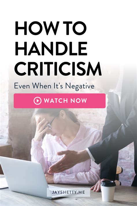 How To Deal With Negative Criticism And Feedback And Turn It Around