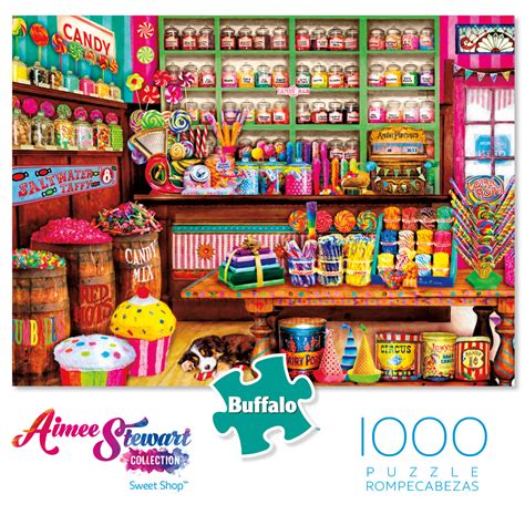 Buffalo Games Aimee Stewart Sweet Shop Puzzle, 1000 Piece - Walmart.com - Walmart.com