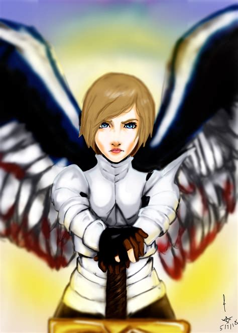 Artstation Warrior Angel