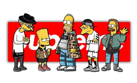 Supreme 4k Fond D écran Bart Simpson Supreme Ea7