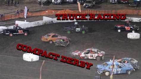 Team Demolition Derby 2018 Compact Derby And Figure 8 Racing Youtube