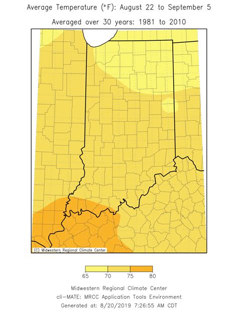 Indiana Climate And Weather Report 8222019 Purdue University Pest