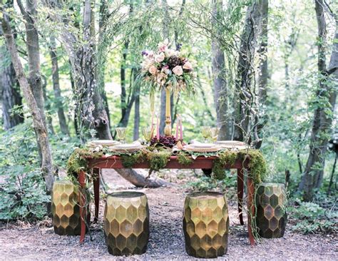 28 Fairy Themed Wedding Ideas To Nail The Woodland Aesthetic Woodland