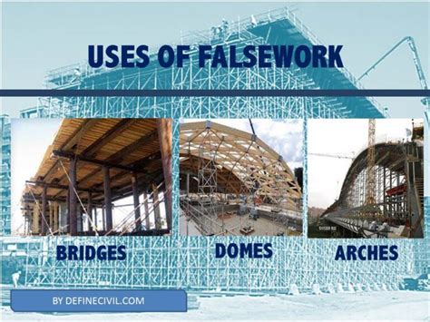 Falsework Types Of Falsework Applications Components Definecivil