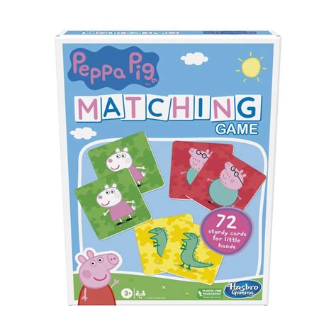Peppa Pig Matching Game For Kids Ages 3 And Up Fun Preschool Game For