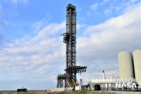 Spacex Putting The Finishing Touches On Starships Orbital Launch Pad