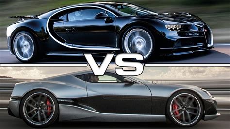 On board is a set of eight cameras, 12 ultrasonic. 1500 HP Bugatti Chiron vs 1088 HP Rimac Concept One - YouTube