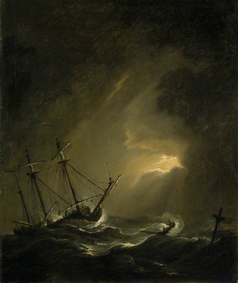 Your Paintings A Small Dutch Ship Riding Out A Storm Ship In Storm