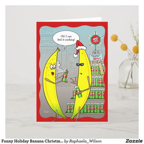 funny holiday banana christmas cards holiday cards holiday design card funny
