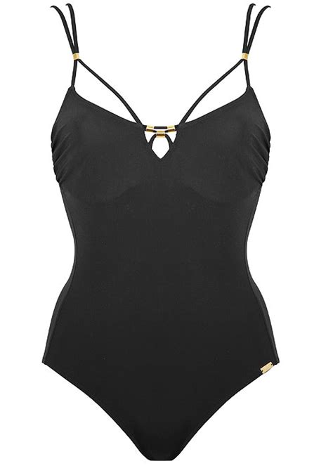 Maryan Mehlhorn Glam Black Swimsuit