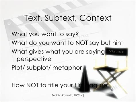 What Is Subtext Definition And Examples Of The Technique