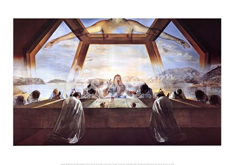The Last Supper By Salvador Dali Art Print Salvador Dali Salvador