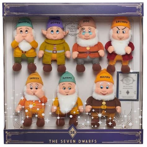 Disney Just Play Treasures From The Vault Seven Dwarves Plush Basic