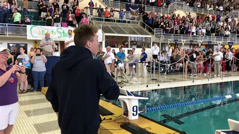 National Anthem Georgia High School State Swim Meet 2019 Youtube