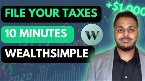 Wealthsimple Tax How To File Tax Return Online Free Step By Step
