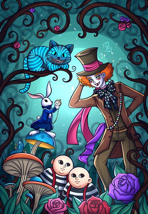 Tim Burton Alice In Wonderland Concept Art