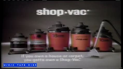 Shop Vac Commercial 1990 Youtube